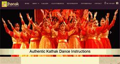 Desktop Screenshot of jhanakdanceacademy.com